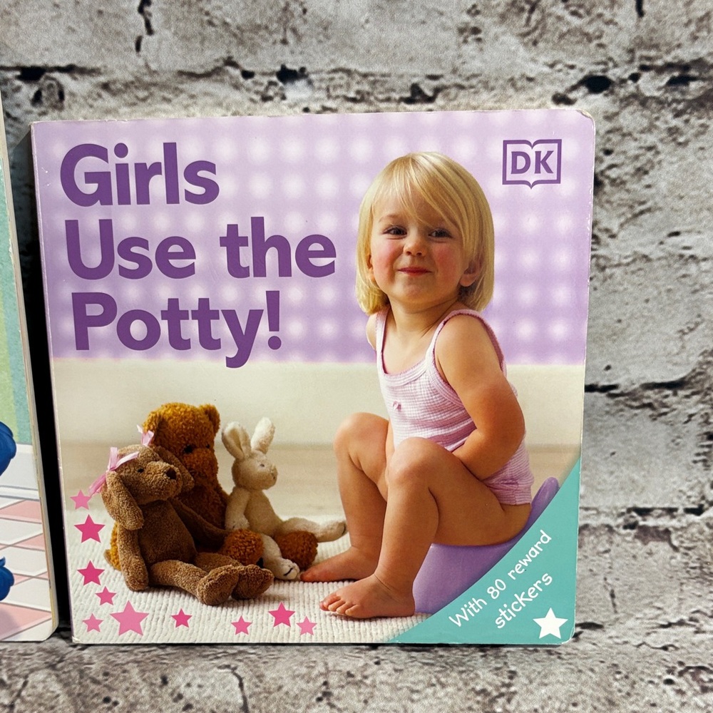 Sesame Street P is for Potty! And Girls Use the Potty! Book Bundle - Picture 4 of 16